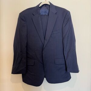 Jos. A. Bank Dark Blue Suit Set - Blazer and Matching Pants